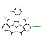 (1,3-Bis(2,6-diisopropylphenyl)imidazolidene) ( 3-chloropyridyl) palladium(II) dichloride|CS-W013788|927706-57-8