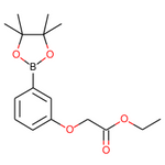 Ethyl 2-(3-(4,4,5,5-tetramethyl-1,3,2-dioxaborolan-2-yl)phenoxy)acetate|CS-0151567|850411-07-3