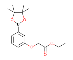 Ethyl 2-(3-(4,4,5,5-tetramethyl-1,3,2-dioxaborolan-2-yl)phenoxy)acetate|CS-0151567|850411-07-3