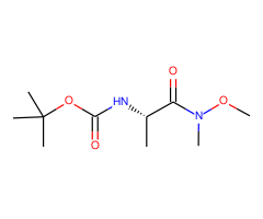 N-(tert-Butoxycarbonyl)-L-alanine N'-methoxy-N'-methylamide, 98%|395409|87694-49-3