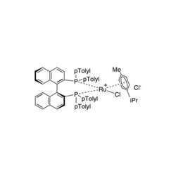 Chloro[(S)-(-)-2,2'-bis(di-p-tolylphosphino)-1,1'-binaphthyl](p-cymene)ruthenium(II) chloride [RuCl(p-cymene)((S)-tolbinap)]Cl|44-0089|228120-95-4