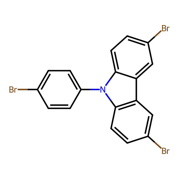 9-(4-Bromophenyl)-3,6-dibromo-9H-carbazole|CS-0098887|73087-83-9