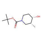 Tert-butyl(3r,4s)-4-hydroxy-3-methyl-piperidine-1-carboxylate|CS-0310345|2102325-71-1