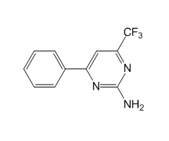 2-Amino-4-phenyl-6-(trifluoromethyl)pyrimidine, 97%|218363|26974-09-4