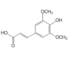 3,5-Dimethoxy-4-hydroxycinnamic acid, 98%, predominantly trans isomer|397578|530-59-6