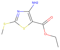 Ethyl 4-amino-2-(methylthio)thiazole-5-carboxylate|CS-D0868|39736-29-3