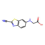 (2-Cyanobenzo[d]thiazol-6-yl)glycine|CS-0129765|1060699-37-7