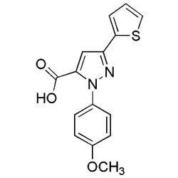 1-(4-Methoxyphenyl)-3-(2-thienyl)-1H-pyrazole-5-carboxylic acid|25828|618382-81-3