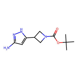 tert-Butyl 3-(3-amino-1H-pyrazol-5-yl)azetidine-1-carboxylate|CS-0057489|1346674-11-0