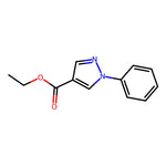 Ethyl 1-phenyl-1H-pyrazole-4-carboxylate|CS-0151715|885-94-9