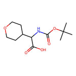2-((tert-Butoxycarbonyl)amino)-2-(tetrahydro-2H-pyran-4-yl)acetic acid|CS-0052337|182287-49-6