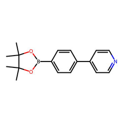 4-(4-(4,4,5,5-Tetramethyl-1,3,2-dioxaborolan-2-yl)phenyl)pyridine|CS-W000851|1009033-87-7
