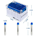 cryoking sbs combo, 5.0ml external vials + rack；vial caps color: biologix blue. cap shape: round dome-shape, fit for brooks machine,barcode: 2-color injection molding technique; laser-etched 4 codes|89-5503-R