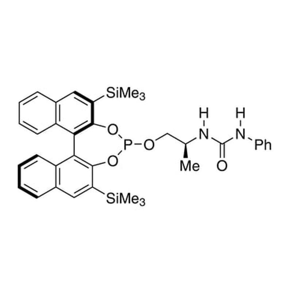 1-{2S)-1-[(11bR)-2,6-Bis(trimethylsilyl)dinaphtho[2,1-d:1',2'-f][1,3,2]dioxaphosphepin-4-yloxy]propan-2-yl}-3-phenylurea, min. 97%|15-2216|1357562-70-9