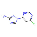 1-(6-Chloropyrimidin-4-yl)-1H-1,2,4-triazol-3-amine|CS-0157329|1260850-75-6