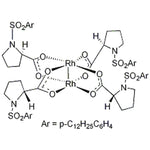 Tetrakis[(R)-(+)-N-(p-dodecylphenylsulfonyl)prolinato]dirhodium(II) Rh2(R-DOSP)4|45-2100|178879-60-2