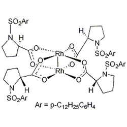 Tetrakis[(R)-(+)-N-(p-dodecylphenylsulfonyl)prolinato]dirhodium(II) Rh2(R-DOSP)4|45-2100|178879-60-2