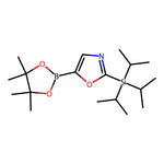 5-(4,4,5,5-Tetramethyl-1,3,2-dioxaborolan-2-yl)-2-[tris(1-methylethyl)silyl]oxazole|CS-0456887|1186127-11-6