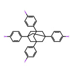 1,3,5,7-tetrakis(4-iodophenyl)adamantane|CS-0146174|144970-30-9
