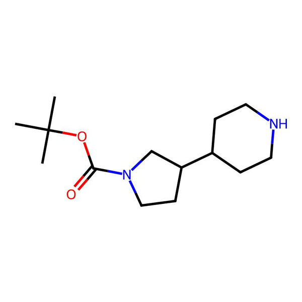 Tert-butyl 3-(piperidin-4-yl)pyrrolidine-1-carboxylate|CS-0480192|929974-10-7