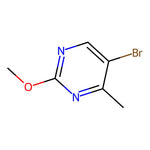 5-Bromo-2-methoxy-4-methylpyrimidine|CS-0089427|38696-23-0