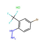 (4-Bromo-2-(trifluoromethyl)phenyl)hydrazine hydrochloride|CS-0614237|221092-41-7