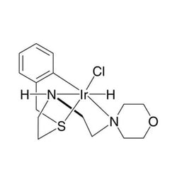 Chlorohydro[2-[[(R)-[2-[(R)-[2-(4-morpholinyl-κN4)ethyl]amino-κN]ethyl]thio-κS]methyl]phenyl-κC]iridium(III)|77-0570|1799787-26-0