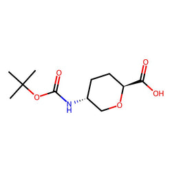 (2S,5R)-5-((tert-Butoxycarbonyl)amino)tetrahydro-2H-pyran-2-carboxylic acid|CS-0039053|603130-13-8
