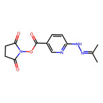 2,5-Dioxopyrrolidin-1-yl 6-(2-(propan-2-ylidene)hydrazinyl)nicotinate|CS-0132369|362522-50-7