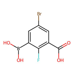 3-Borono-5-bromo-2-fluorobenzoic acid|CS-0100647|957120-63-7
