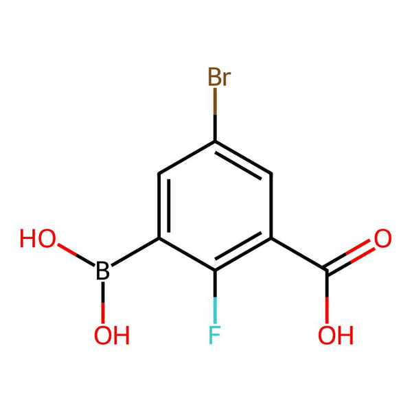3-Borono-5-bromo-2-fluorobenzoic acid|CS-0100647|957120-63-7