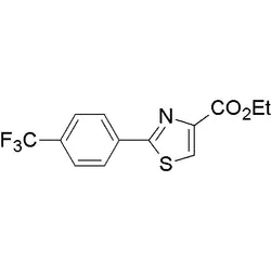 2-(4-Trifluoromethylphenyl)-thiazole-4-carboxylic acid ethyl ester|17240|132089-39-5
