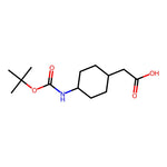 2-(cis-4-((tert-Butoxycarbonyl)amino)cyclohexyl)acetic acid|CS-W005631|327156-95-6