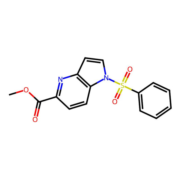 Methyl 1-(phenylsulfonyl)-1H-pyrrolo[3,2-b]pyridine-5-carboxylate|CS-0601734|1260385-00-9