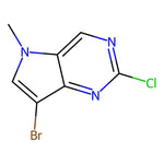 7-Bromo-2-chloro-5-methyl-5H-pyrrolo[3,2-d]pyrimidine|CS-0513834|1936463-54-5
