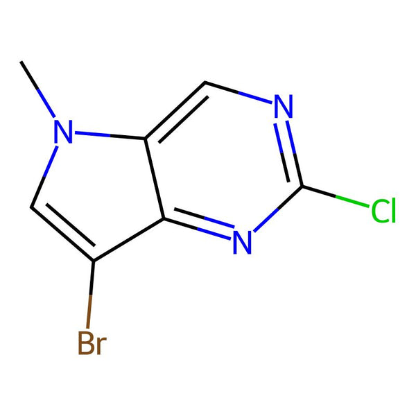7-Bromo-2-chloro-5-methyl-5H-pyrrolo[3,2-d]pyrimidine|CS-0513834|1936463-54-5