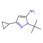 1-(tert-Butyl)-3-cyclopropyl-1H-pyrazol-5-amine|CS-0136251|187795-43-3