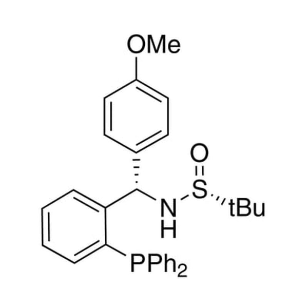 [S(R)]-N-[(S)-[2-(Diphenylphosphino)phenyl](4-methoxyphenyl)methyl]-2-methyl-2-propanesulfinamide, 95%|15-8314|1616688-62-0