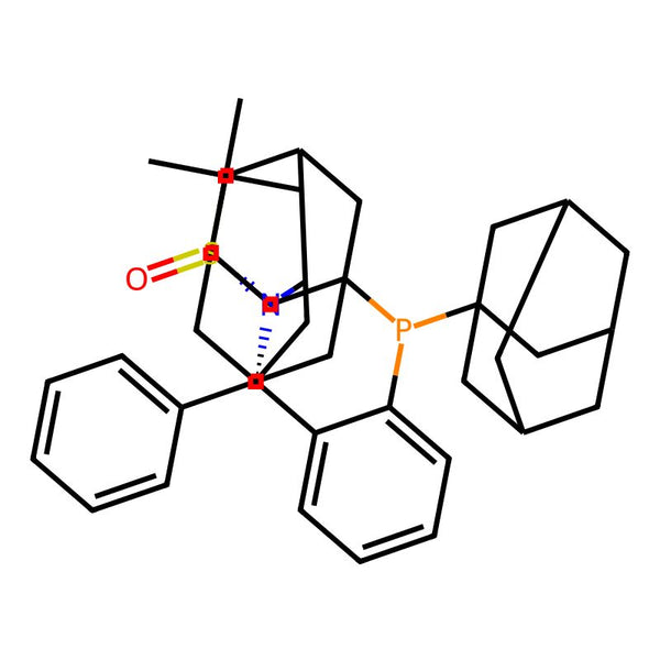 [S(R)]-N-[(S)-[2-(Diadamantanphosphino)phenyl]phenylmethyl]-N,2-dimethyl-2-propanesulfinamide|CS-0147403|2413724-69-1