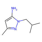 1-isobutyl-3-methyl-1h-pyraZol-5-amine|CS-0240834|3524-36-5