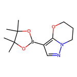 3-(4,4,5,5-Tetramethyl-1,3,2-dioxaborolan-2-yl)-6,7-dihydro-5h-pyrazolo[5,1-b][1,3]oxazine|CS-0196732|1383675-83-9