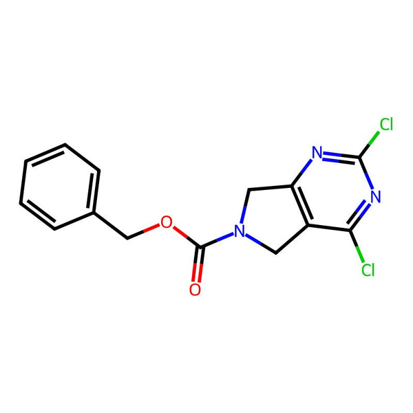 Benzyl 2,4-dichloro-5,7-dihydro-6H-pyrrolo[3,4-d]pyrimidine-6-carboxylate|CS-0100123|1990514-48-1