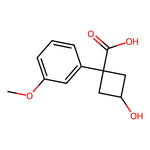 3-Hydroxy-1-(3-methoxyphenyl)cyclobutane-1-carboxylic acid|CS-0287913|1485472-51-2
