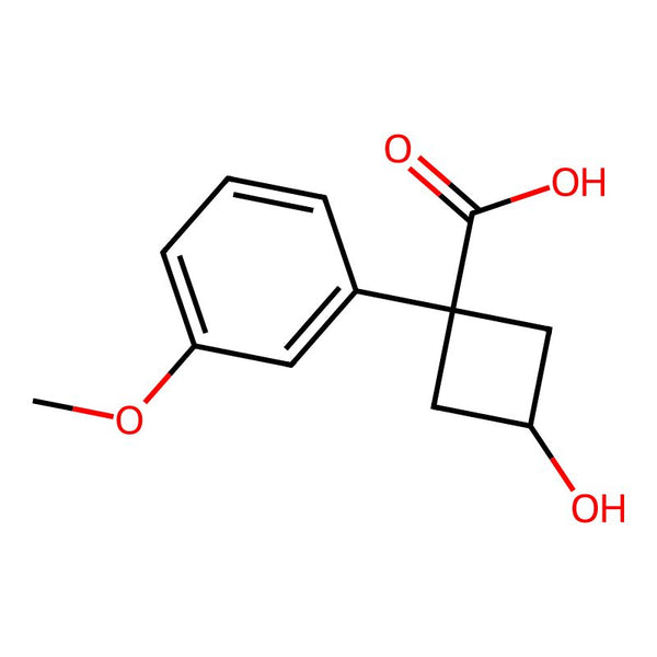 3-Hydroxy-1-(3-methoxyphenyl)cyclobutane-1-carboxylic acid|CS-0287913|1485472-51-2