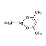 Trimethylphosphine(hexafluoroacetylacetonato)silver(I), 99% (99.9%-Ag)|47-3000|148630-66-4