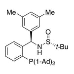 [S(R)]-N-[(R)-(3,5-Dimethylphenyl)[2-(diadamantanphosphino)phenyl]methyl]-2-methyl-2-propanesulfinamide, 95%|15-0128