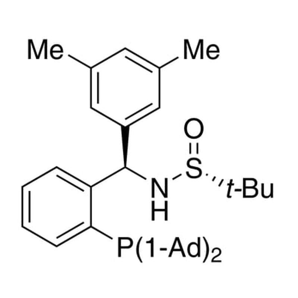 [S(R)]-N-[(R)-(3,5-Dimethylphenyl)[2-(diadamantanphosphino)phenyl]methyl]-2-methyl-2-propanesulfinamide, 95%|15-0128