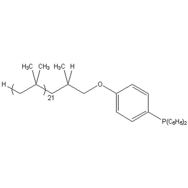 4-Diphenylphosphinophenyl{2-methyl-3-[polyisobutyl(21)]propyl}ether (50% in heptane/polyisobutylene)|15-3152
