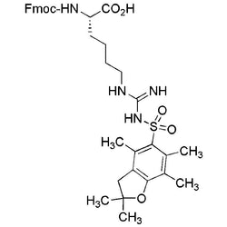 Fmoc-Nw-(2,2,4,6,7-pentamethyldihydrobenzofuran-5-sulfonyl)-L-homoarginine|14077|1159680-21-3