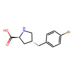 (2S,4R)-4-(4-Bromobenzyl)pyrrolidine-2-carboxylic acid|CS-0226390|1049978-43-9